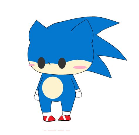 Chibi Sonic by Moonlit11 on DeviantArt