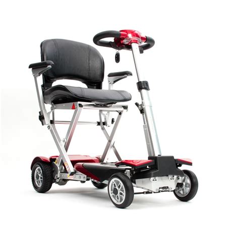 Zeo Autofold with Suspension Folding 4mph Mobility Scooter - Elite Mobility