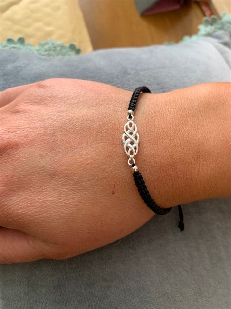 925 Sterling Silver Celtic Knot Bracelet | Etsy