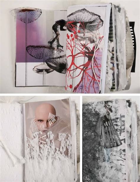 Textiles and Fashion Design Sketchbooks - 20 Inspirational Examples