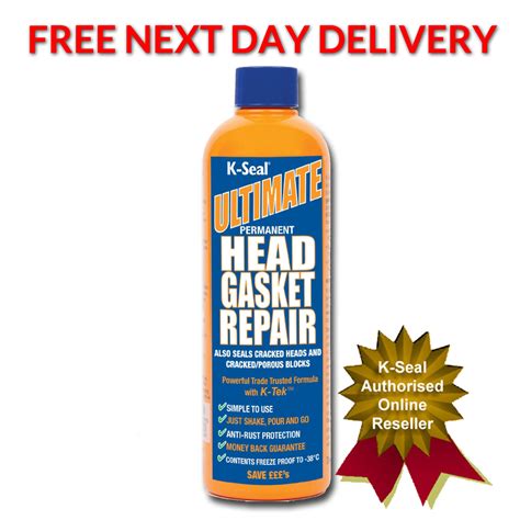 K-Seal Ultimate Head Gasket Sealer and Block Repair Stop Leak NEXT DAY ...