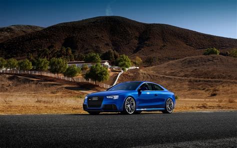 Audi RS5 blue car wallpaper | cars | Wallpaper Better