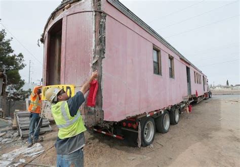 Railroad museum rescues 1880s railcar being used as home in El Paso ...