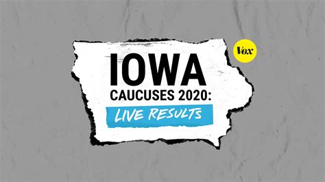 Iowa Democratic caucuses: Live results - Vox