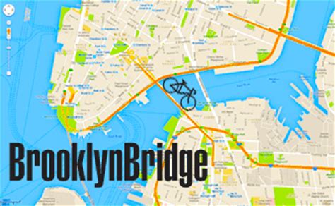 BROOKLYN BRIDGE MAP - TravelsFinders.Com