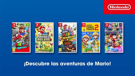 ¡Descubrid las aventuras de Mario en Nintendo Switch! - YouTube