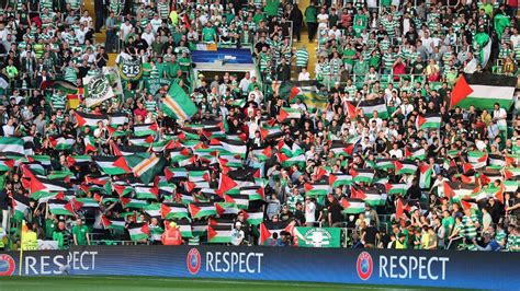 Celtic receive UEFA fine for flying Palestine flags in UCL match - ESPN