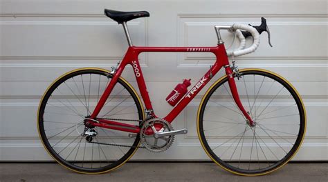 1989 Vintage Trek 5000 Carbon Fiber Road Bike | Road bike, Bike ...