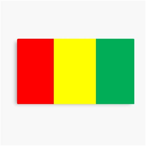 Guinea Conakry Flag Wall Art | Redbubble