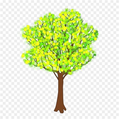 Medium Image - Spring Tree Drawings - Free Transparent PNG Clipart Images Download