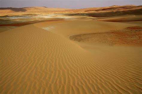 Sand Dunes At The Empty Quarter Desert Photograph by David Santiago ...