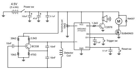 Emf Detector Circuit Diagram