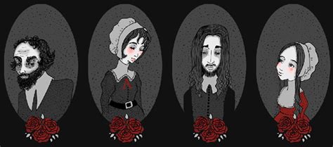 The Scarlet Letter - Character Illustrations on Behance