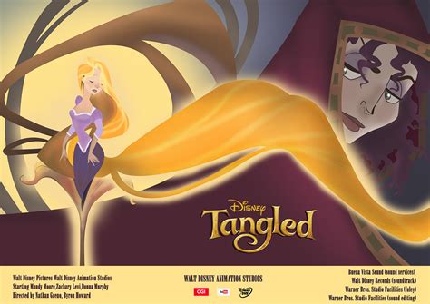 Tangled poster designs on Behance