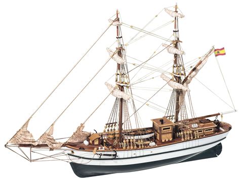 Aurora Brig Wooden Model Ship Kit - Occre (13001) - Premier Ship Models