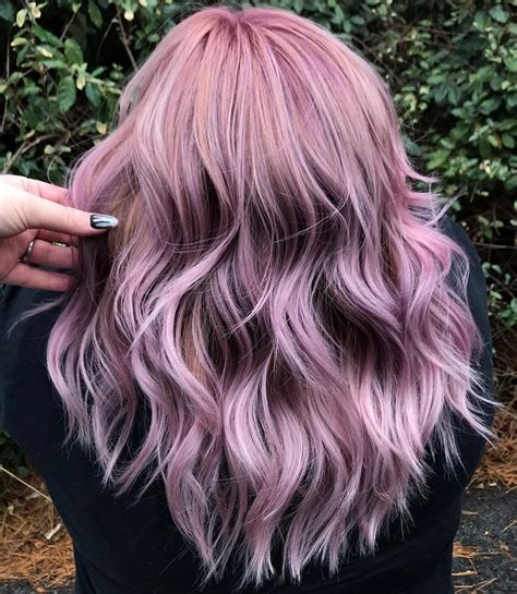 40 Unbelievably Cool Pink Hair Color Ideas for 2024 - Hair Adviser | Light pink hair, Dusty pink ...