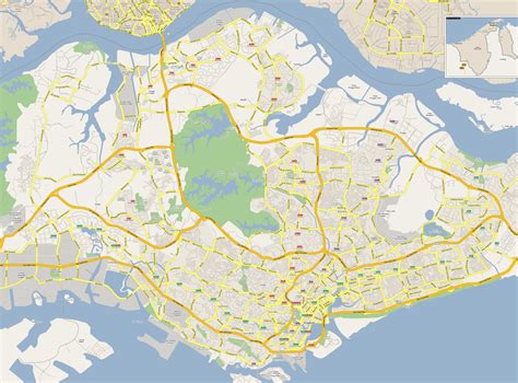 Map of Singapore Expressways – @visakanv's Singapore blog