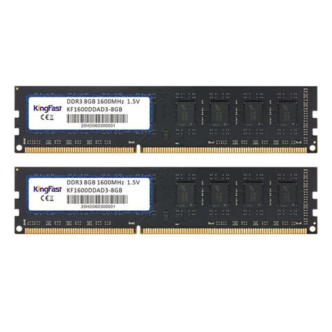 Kingfast 16GB DDR3 1600MHz Desktop RAM Combo (2x 8GB DDR3 1600) | Shop Today. Get it Tomorrow ...