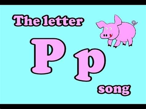 The Letter P song | Lettering, Songs, Letter p