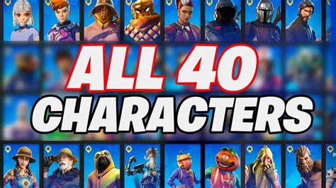 Fortnite Characters With Names