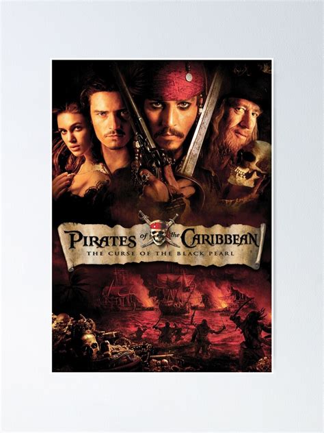 "Pirates of the Caribbean The Curse of the Black Pearl " Poster for Sale by Zig-toZag | Redbubble