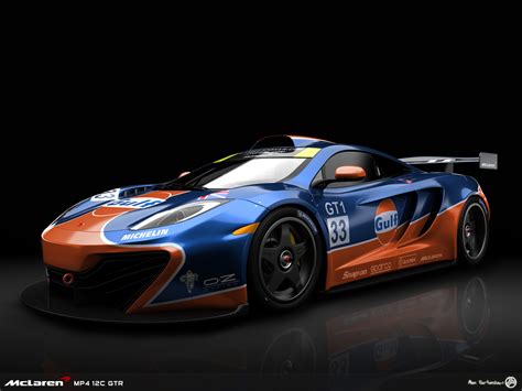 Gulf MP4-12C GTR studio by AfroAfroguy on DeviantArt