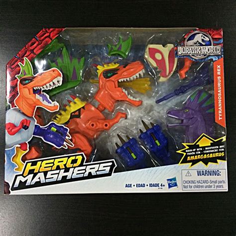 Jurassic World Hero Mashers T-Rex (BNIB), Hobbies & Toys, Toys & Games on Carousell