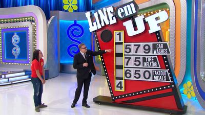 Watch The Price Is Right: Line 'Em Up - Full show on CBS