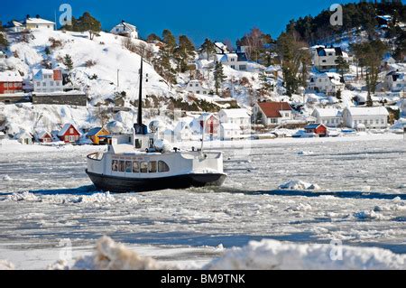 Arendal, Norwegian, Tromoy, Skilsoy, Island, Frozen, Harbour, Port ...