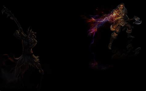 HD wallpaper: risen 3 titan lords, studio shot, black background ...