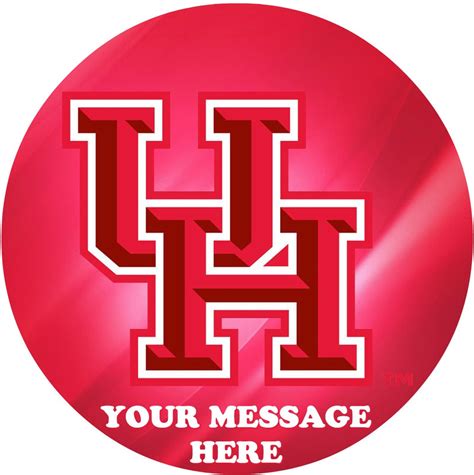 University Of Houston Edible Image Cake Topper Personalized Birthday S - PartyCreationz