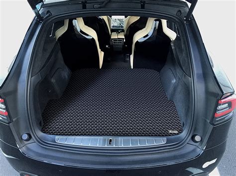 TOUGHPRO Cargo/Trunk Mat Accessories Compatible with Tesla Model X (6 or 7 Seater) - All Weather ...