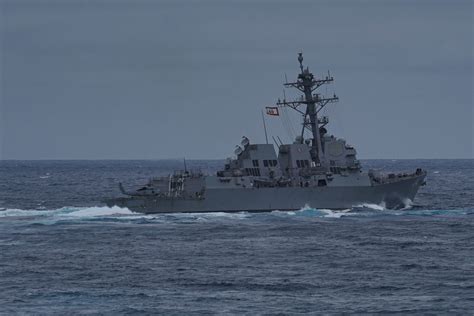 DVIDS - Images - USS Ralph Johnson (DDG 114) transits the Pacific Ocean [Image 1 of 9]