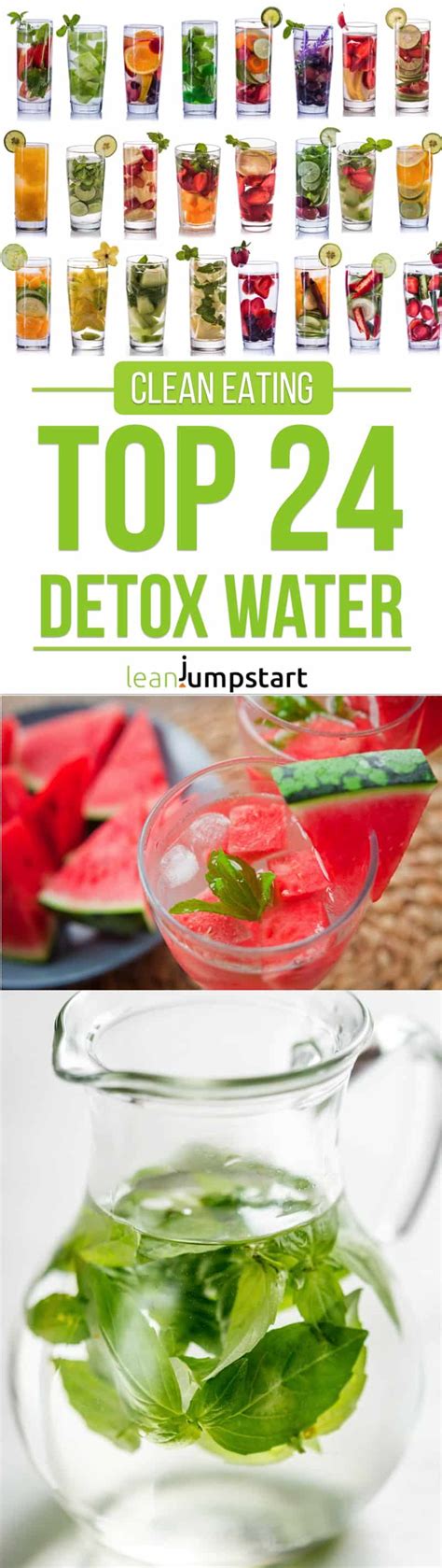 Top 24 delicious detox water recipes to cleanse your body