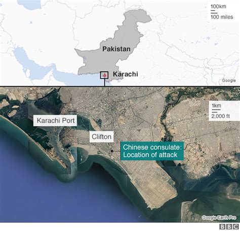 China Port Karachi Map - Blythe Starlene