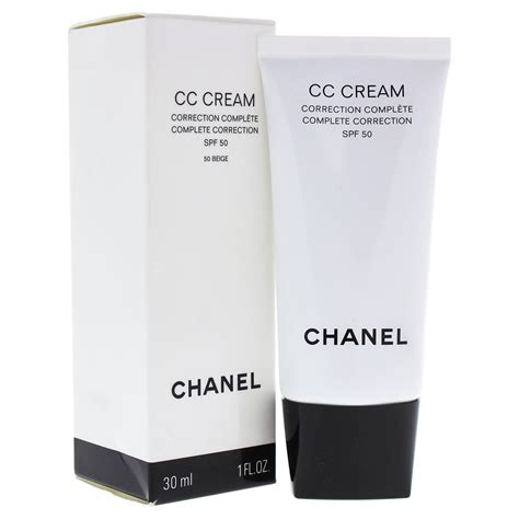 CC Cream Complete Correction SPF 50 - 50 Beige by Chanel for Women - 1 ...