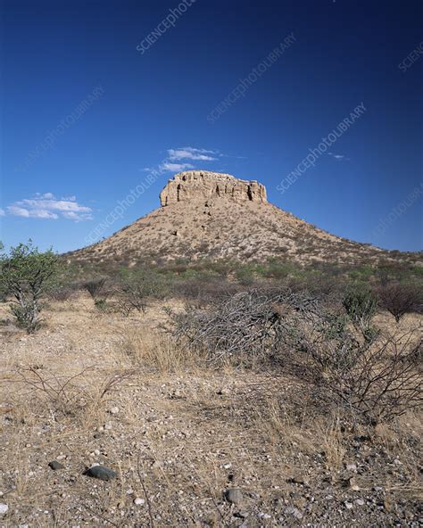 Mesa landform - Stock Image - E460/0483 - Science Photo Library