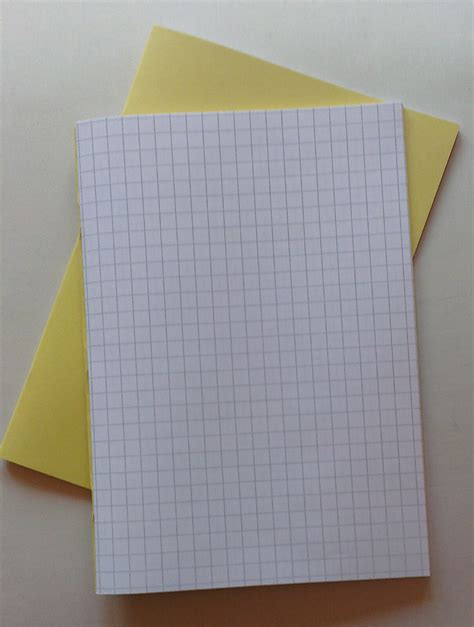 A4 maths exercise book with 64 pages 1cm squared paper | eBay