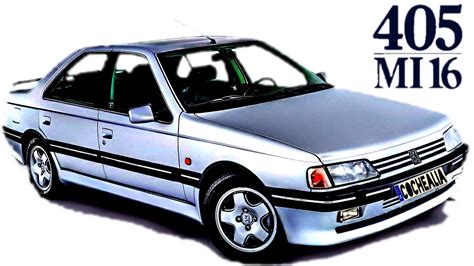 Peugeot 405 Mi16 historia al completo - YouTube