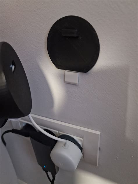 Google nest mini wall mount no holes by capze | Download free STL model ...