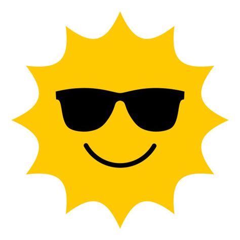 Cartoon Sun Wearing Sunglasses And Smiling Illustrations, Royalty-Free Vector Graphics & Clip ...