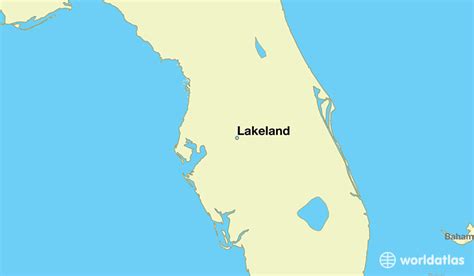 Where is Lakeland, FL? / Lakeland, Florida Map - WorldAtlas.com