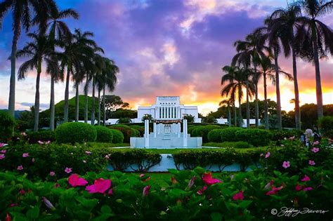 Laie Hawaii Temple - Jeffrey Favero Fine Art Photography