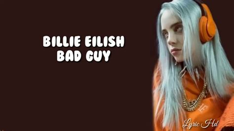 Billie Eilish - Bad Guy [Lyric_Hd] - YouTube