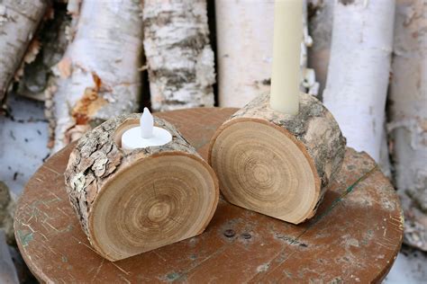 Wood Candle Holders Bulk DIY Table Numbers Wedding Table - Etsy