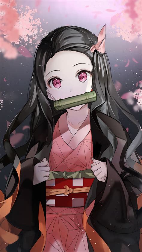 Nezuko Kamado [Demon Slayer Kimetsu no Yaiba] (2250x4000) : r/Animewallpaper