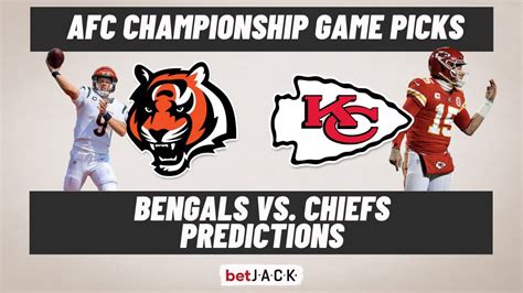 Bengals vs. Chiefs AFC Championship Game Picks: NFL Playoff Predictions - YouTube