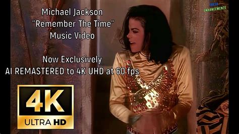 Michael Jackson - Remember The Time (Official Music Video) in actual 4K 60fps - YouTube