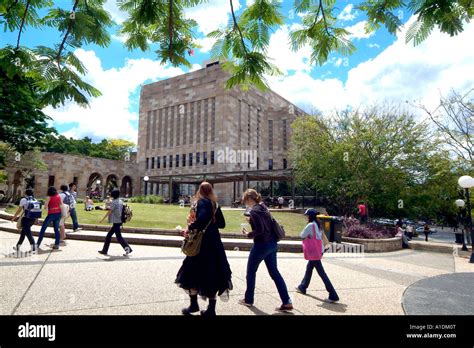 St Lucia campus library of the University of Queensland, Brisbane ...