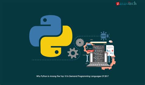 Python: The top 10 Programming Languages of the Year 2017